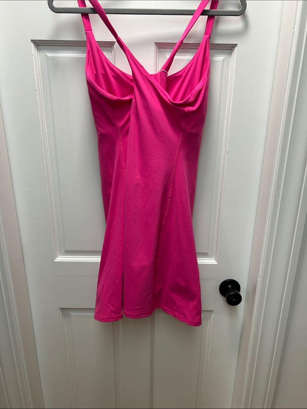 HALARA Bright Pink Double-Strap Athletic Dress - Picture 4 of 5